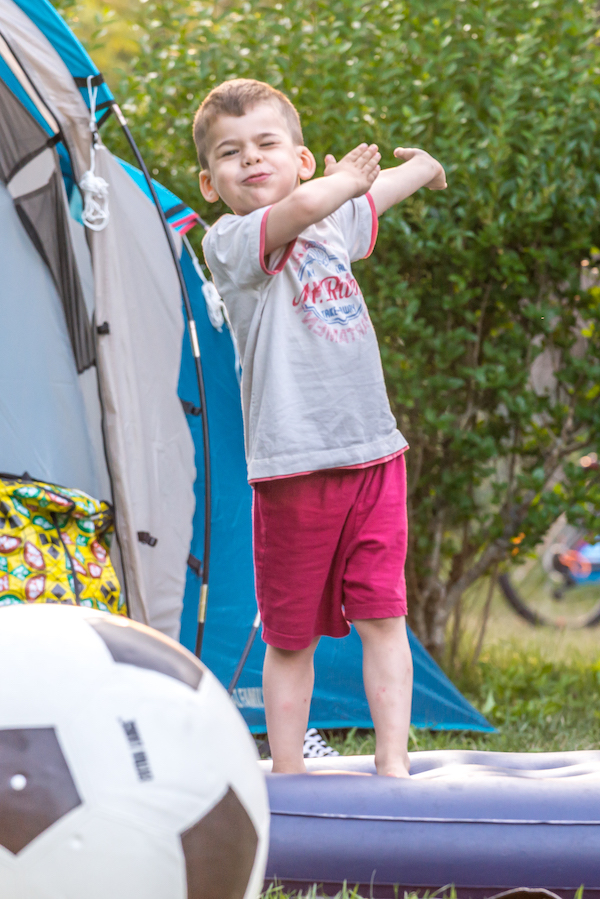 Camping en el Pirineo