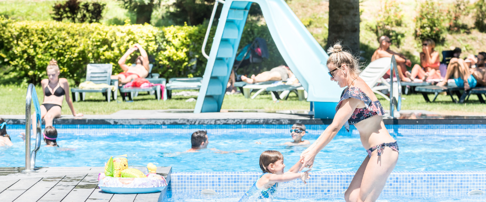 camping con piscina en la val d'aran