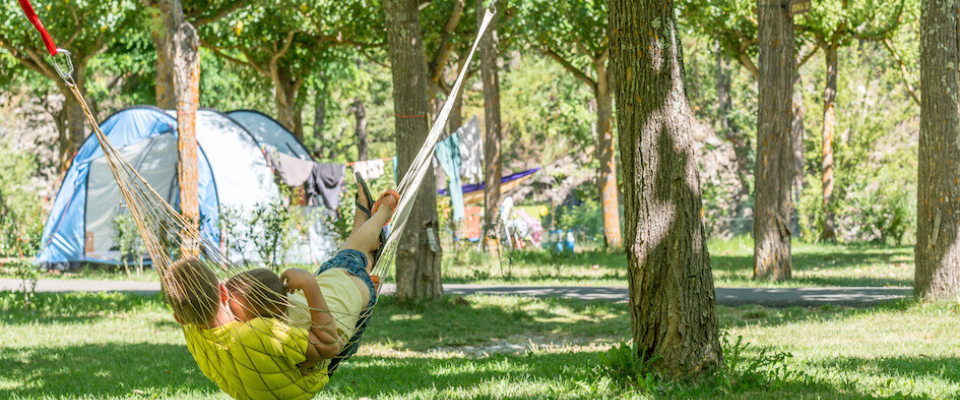 Zona de camping de verneda camping